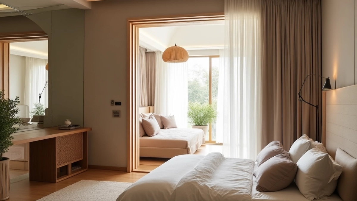 Co zamiast drzwi do sypialni