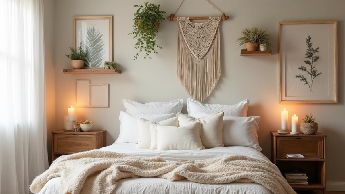 Dekoracje do sypialni na ścianę