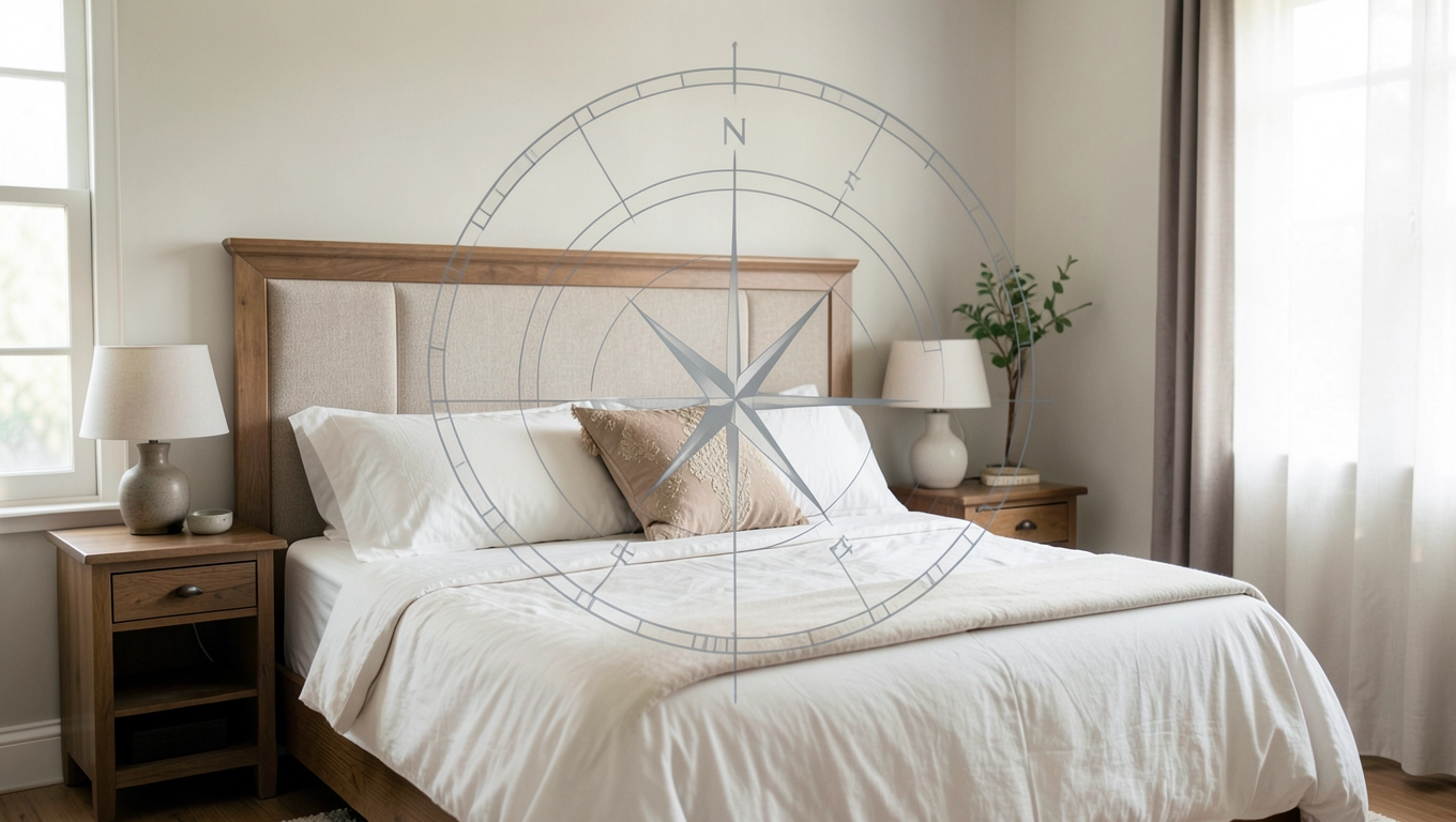 Kierunek spania łóżka w feng shui