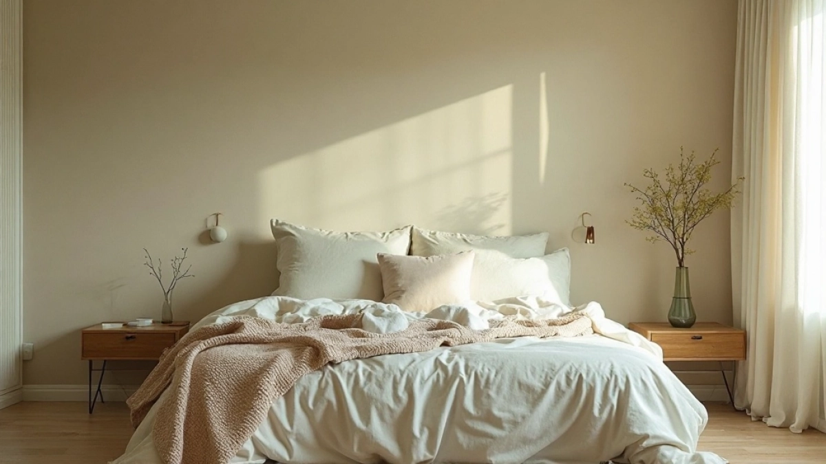 modne tapety do sypialni