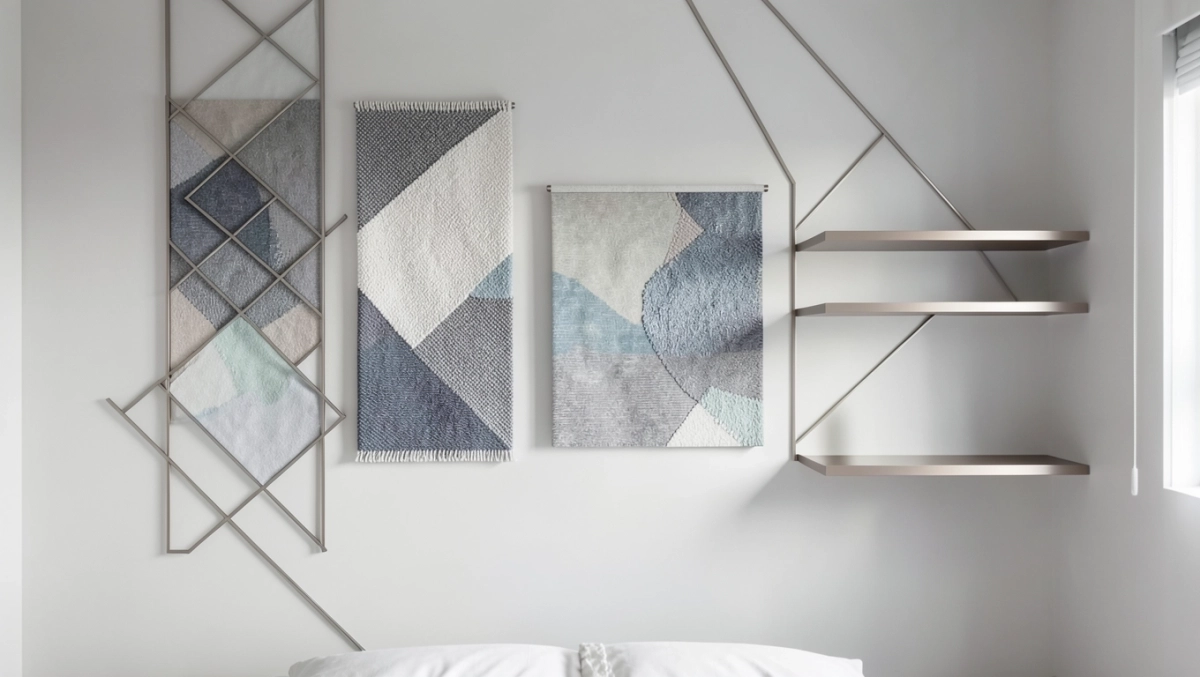 Nowoczesne ozdoby na ścianę do sypialni