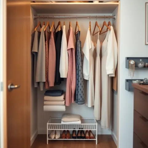 Aranzacja Malej Garderoby