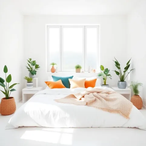 Biała sypialnia jakie dodatki