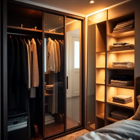 Garderoba W Małej Sypialni