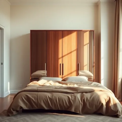 Garderobą Za Łóżkiem