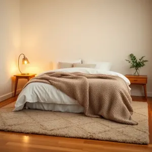 Jak ocieplić białą sypialnię