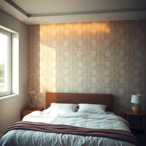 jaka tapeta do sypialni