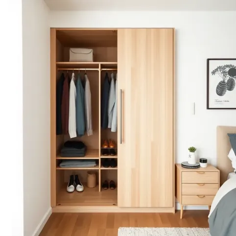 Minimalne wymiary garderoby