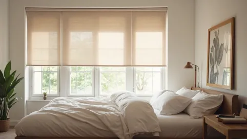 modne rolety do sypialni