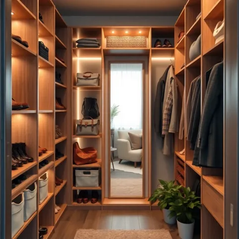 Pomysł Na Garderobę W Przedpokoju