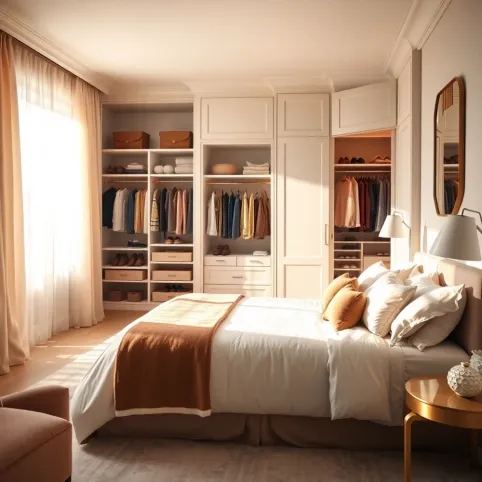 Sypialnia Z Garderobą