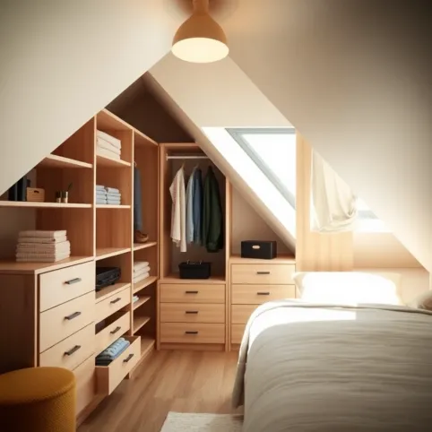 Systemy Do Garderoby Na Poddaszu