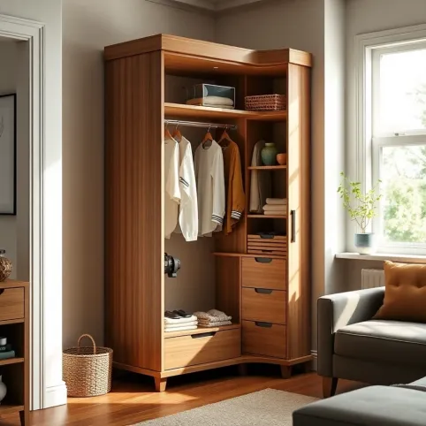 Szafa Garderoba Narożna