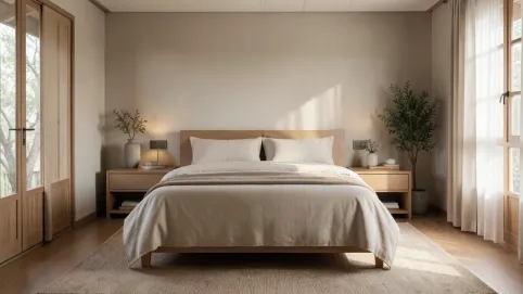 Ustawienie łóżka w sypialni feng shui