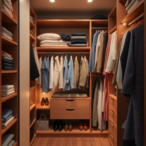 Zamknięta Garderoba Mała